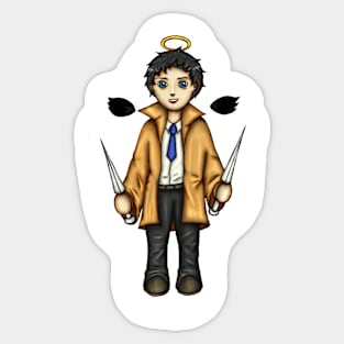 castiel Sticker